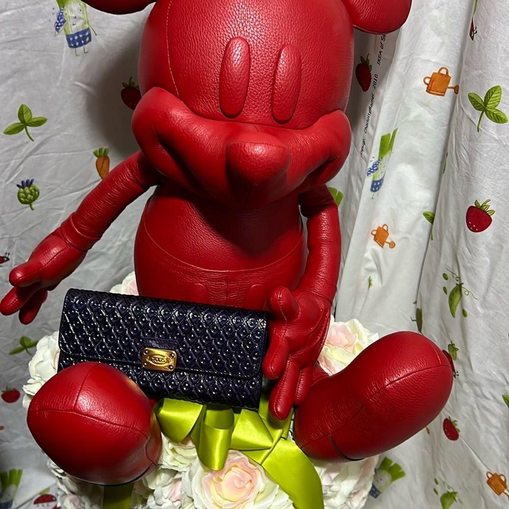New TOD’S purple LONG WALLETS